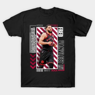 Fred Vanvleet Paper Poster Version 10 T-Shirt